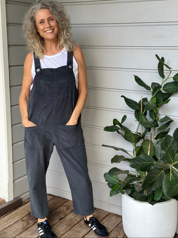 overalls - slate cord Apparel  