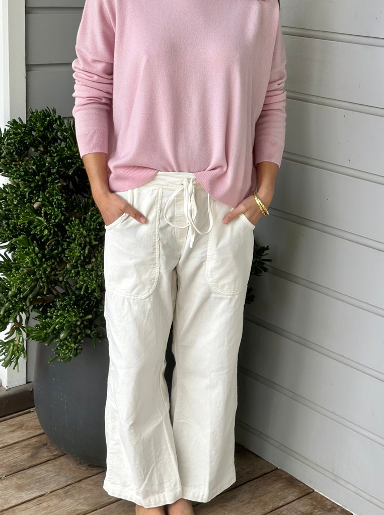 fleur pants - winter white cord Apparel  