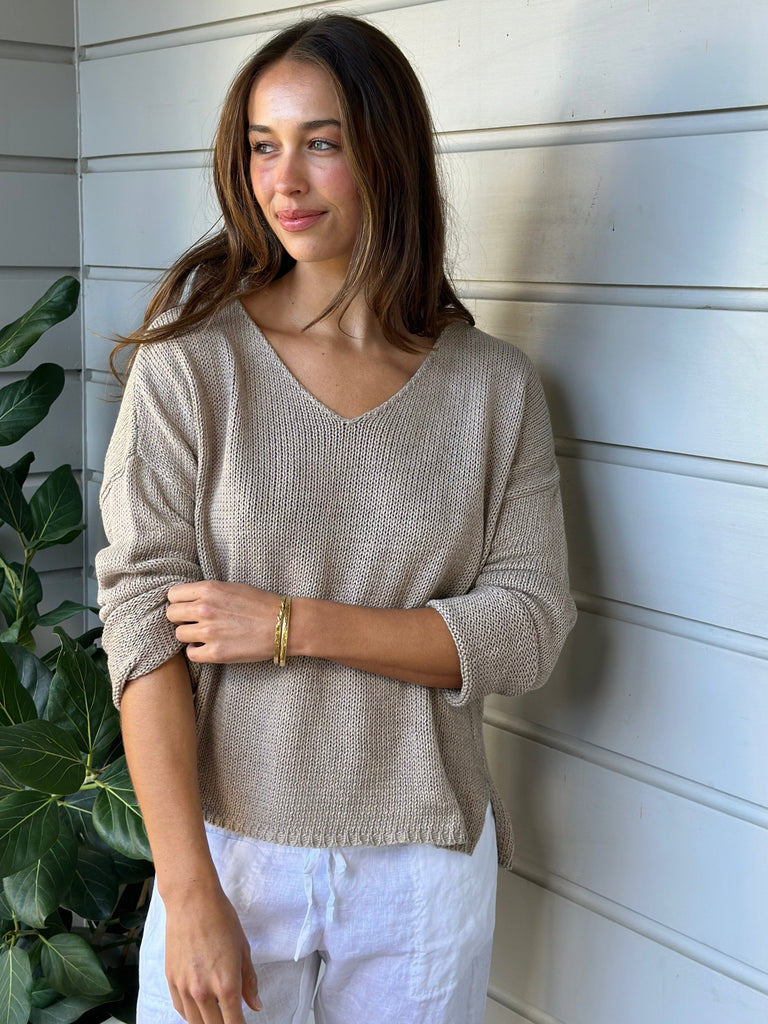 jamie cotton knit - natural Apparel  