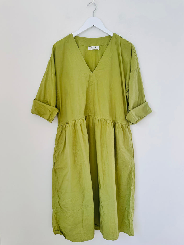 paige dress - avocado cotton Apparel