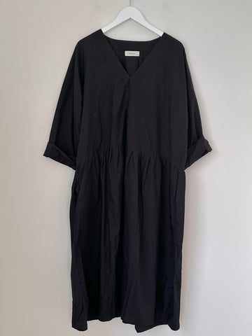 paige dress - black cotton Apparel