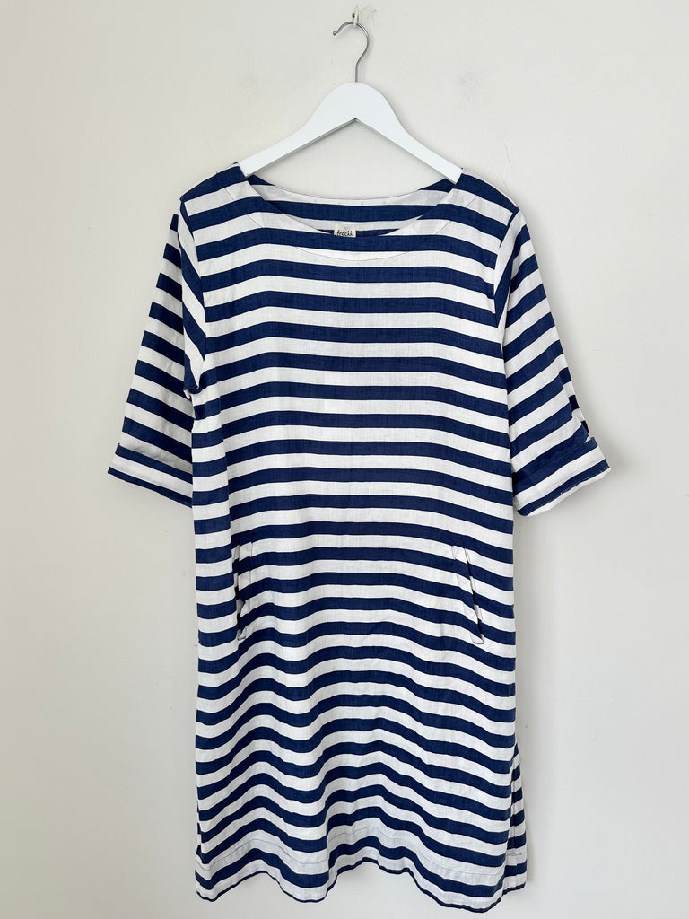 zara dress - blue dusk stripe Apparel