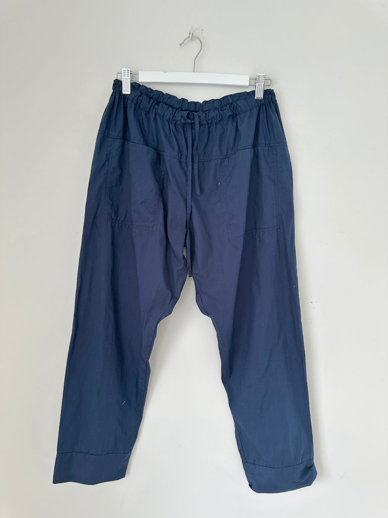 darcy pants - navy cotton Apparel