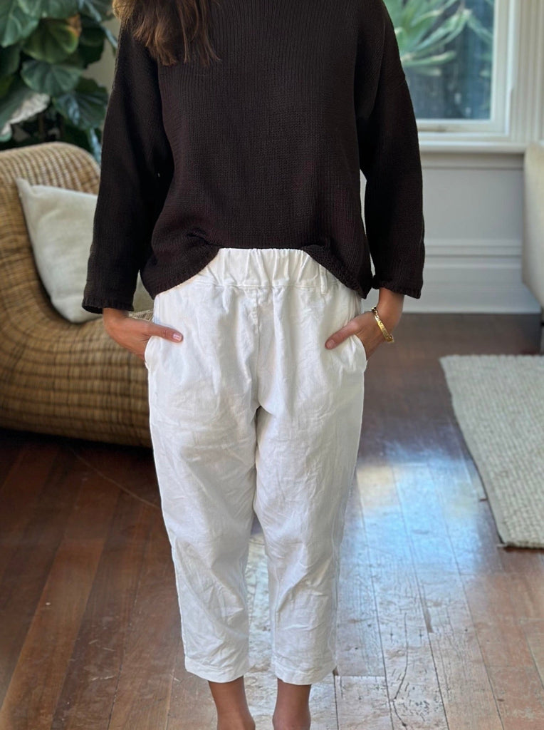 peta pant-winter white cord Apparel  