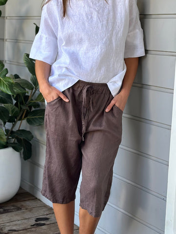 billy short - soil linen Apparel  